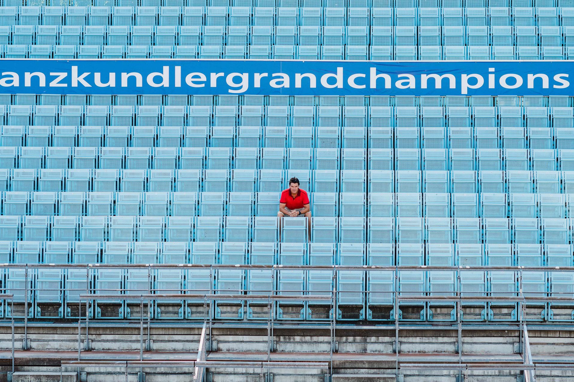 Markus Hornig im Stadion