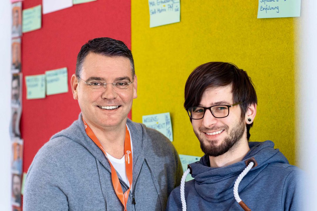 Agenturchef Andreas Neumann & Akademiker Timo Lampp