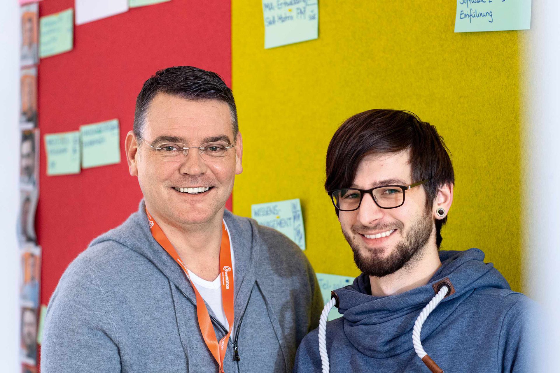 Agenturchef Andreas Neumann & Akademiker Timo Lampp