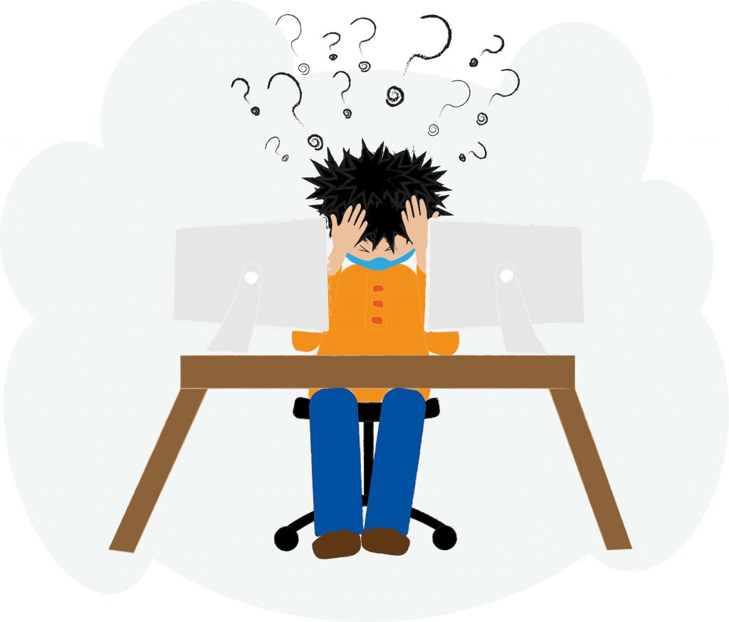 Stress im Homeoffice