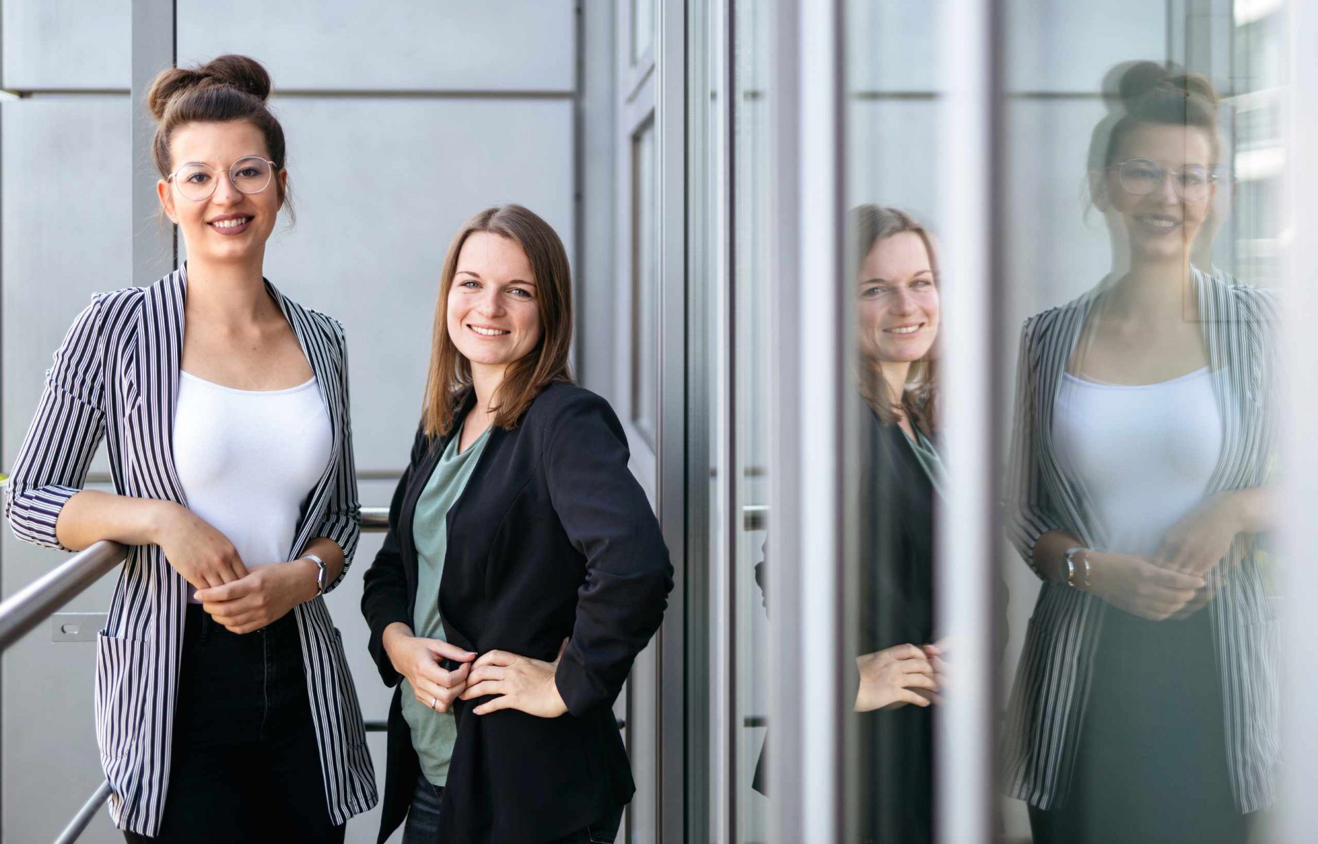 Karolin Arndt & Jennifer Wapsa von der Sparkassenversicherung in Erfurt