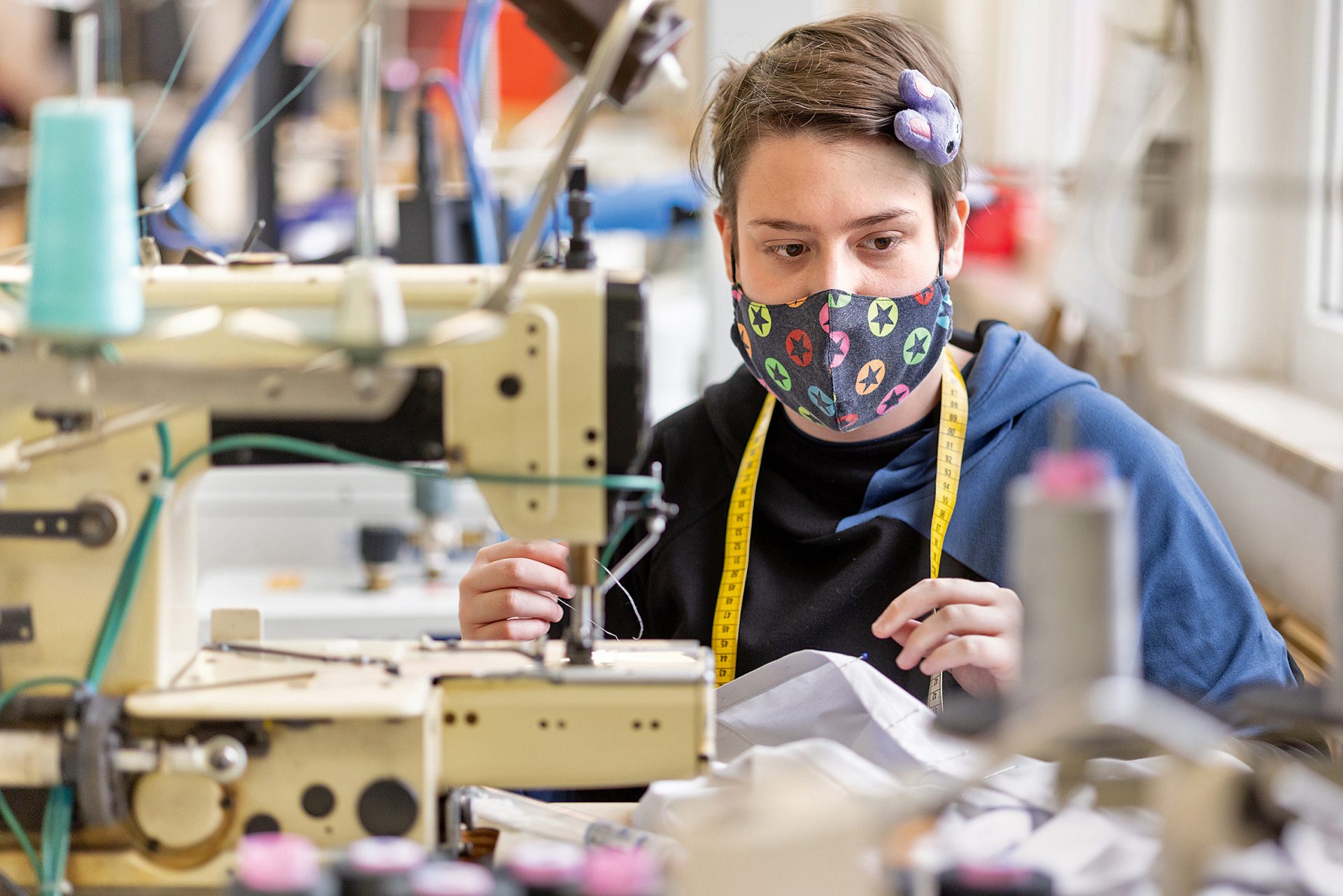 Ace Colin Springefeld ist in Teilzeitausbildung