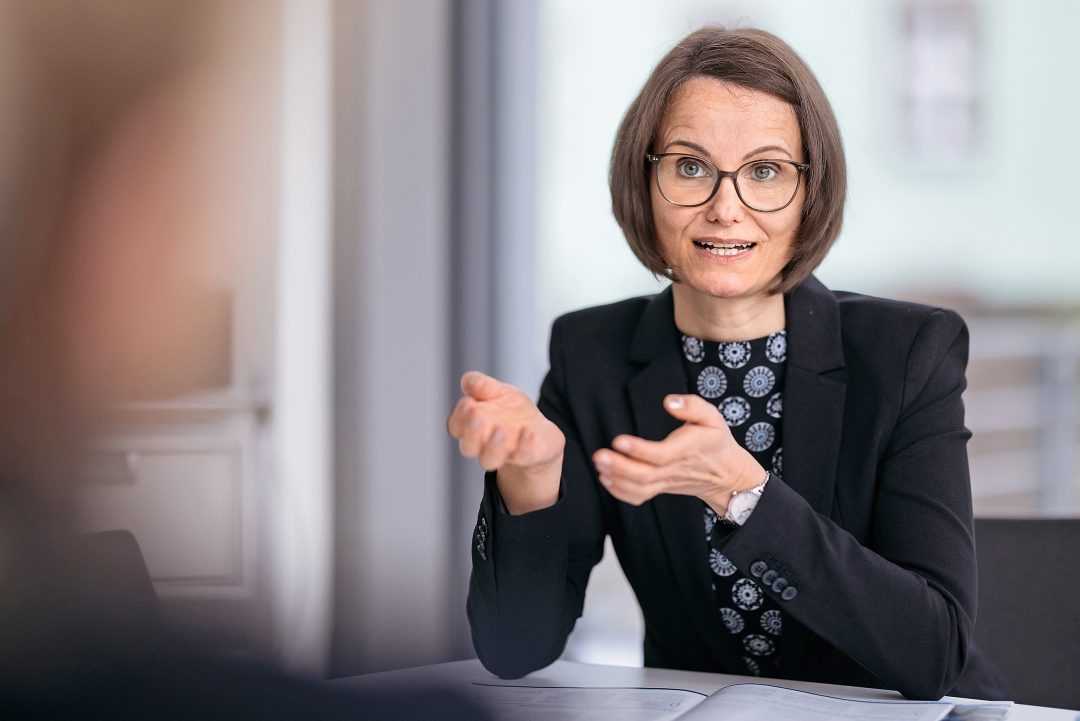 Anja Boller vom IHK-Schlichtungsausschuss