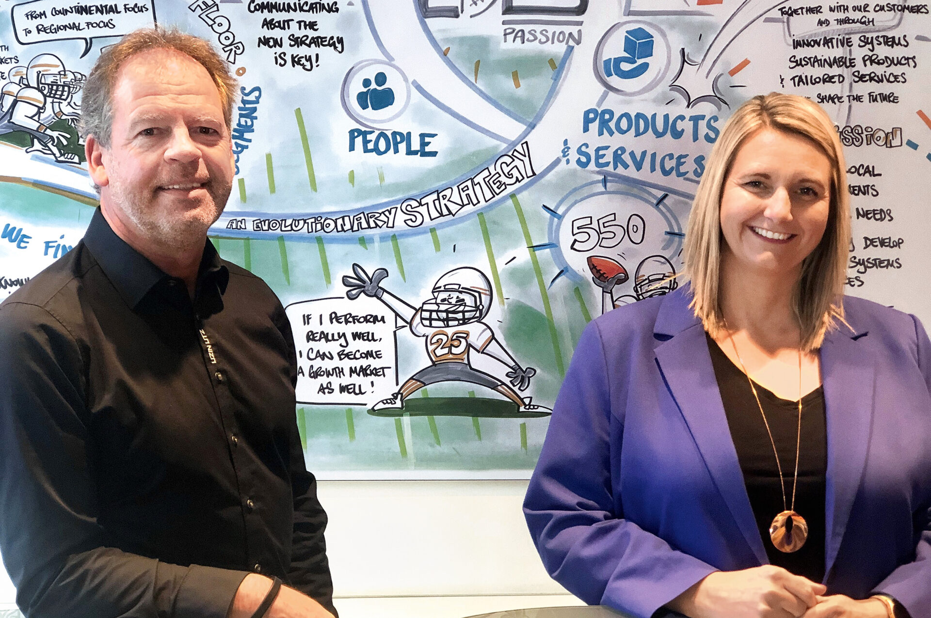 Frank Wittkowski und Verena Mannert